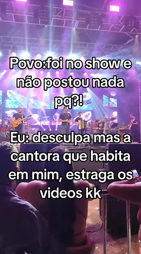 A conexão com a música e a vida no show
