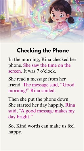 Checking the Phone | Easy English Channel | Learn English for Beginners Step by Step #englishstory