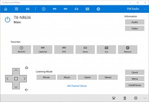 Onkyo Remote App for Windows 10 Desktop, Tablet, Mobile...