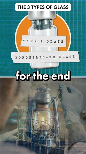 The 3 types of glass: Type 1 #glass #packaging #science