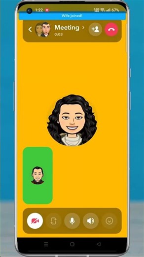 How to Make a Group Call to Your Friends on Snapchat #shorts