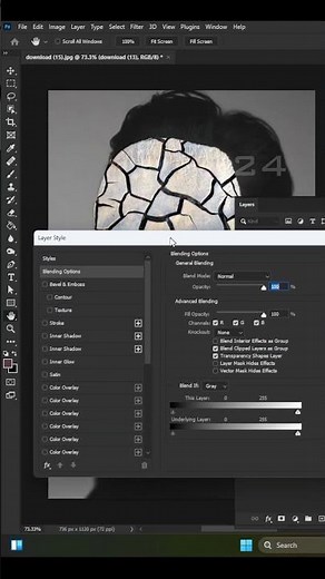Create an Amazing Cracked Skin Effect in Photoshop #photoshop #adobephoto #photomanipulation
