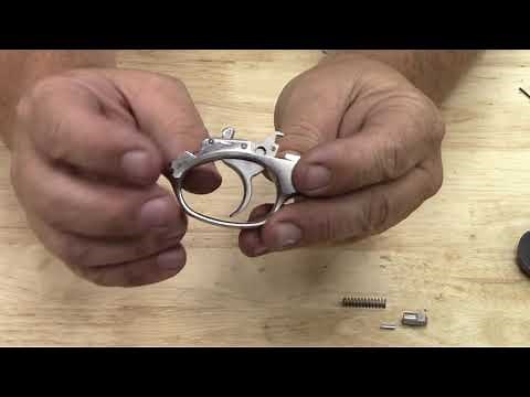 Ruger SP101 action job PT 3 - trigger group