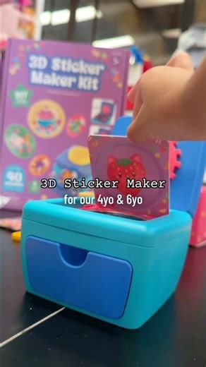3D Sticker Maker for Kids Arts & Crafts Gift Ideas #artandcraft #stickerart #stickermaker #stickers