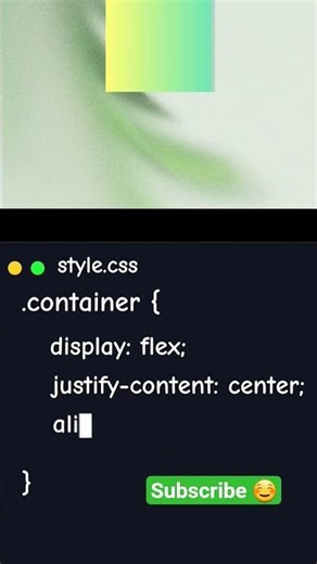 Css Container #coding #programming #learning #reels