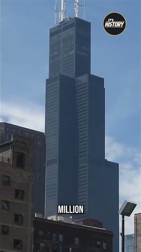 Towering Legacy: Unveiling the Epic History of the Sears Tower #skyscraper #Chicago #History