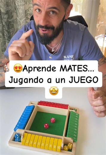 Juego para aprender mates jugando: juego de mesa educativo para niños