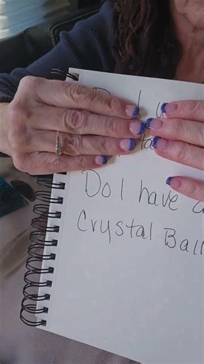 Do i have a crystal ball?!! #crystals #edgarcayce #psychic