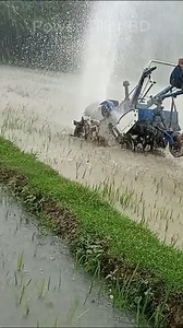 How to clean Power Tiller After Cultivation | Power Tiller bath in one knee of water #reels #reelsviralシ #reelsfypシ #PowerTiller | Power Tiller BD & Machinery Tools