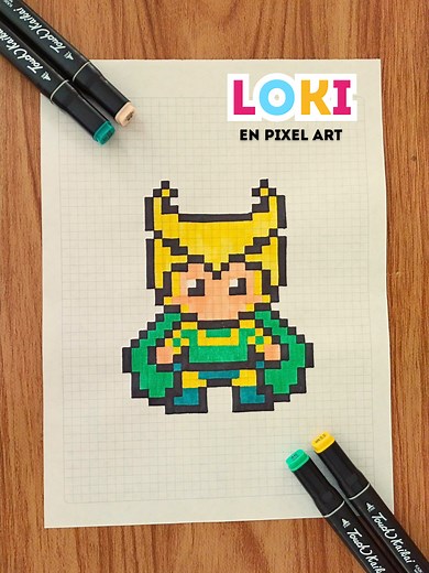 Tutorial de Loki en Pixel Art para YouTube
