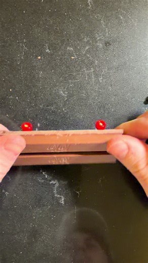 Can your chocolate bar do this?! #skateboard #skate #techdeck #skaterboi