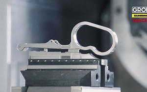 SolidCAM在GROB-G150机床加工内窥镜手柄-材料1.4021-时间23m