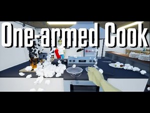 Cooking with a single arm 💪(One-Armed Cook)
