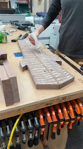 1M views · 1K reactions | Just enough... #clamps #woodworking #woodworkingtools #woodworker | KeithJohnson_CustomWoodworking | Facebook