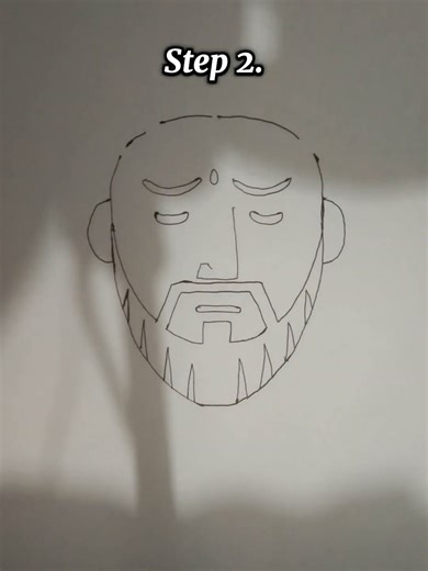 How to draw Jesus Christ ✝️👑. Step by step #art #jesus