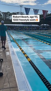163K views · 5.2K reactions | "It's always fun being at swim meets," said Robert "Bob" Beach, 93. After winning the 200 freestyle at the 2023 USMS Summer Nationals, here he is, finishing strong in the 1500 freestyle going 45:14.64. 勞 What is your favorite part about swim meets?" | U.S. Masters Swimming | Facebook