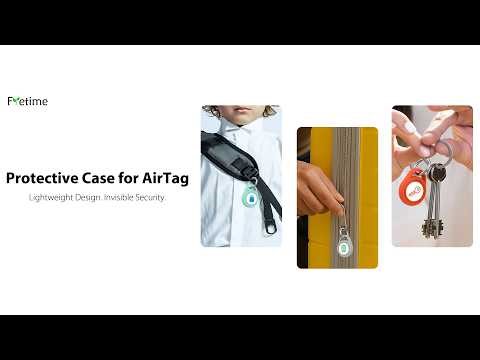 Waterproof AirTag Holder with Icon Stickers Review | Snug Fit & Outdoor Ready