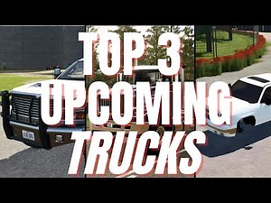 TOP 3 UPCOMING TRUCKS FOR CONSOLE | Farming Simulator 25