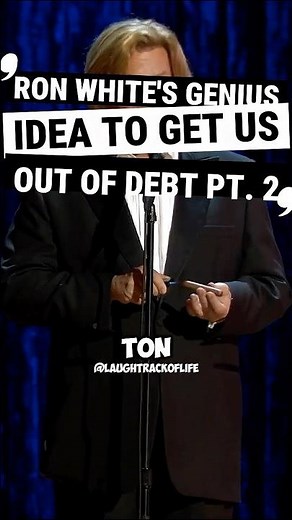 Ron White's Genius Idea To Get Us Out Of Debt Pt.2...#standup #joke #ronwhite