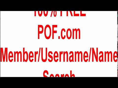 POF Member Search Free Search by Name Plenty Of Fish Dating