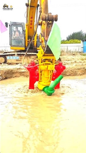 “Extreme Mud Pump Excavator Power 💥🌊 #MudPump #ExcavatorPower #MachineWork”