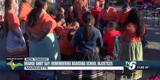 Sault Ste. Marie Tribe of Chippewa Indians and NMU Center for Native American Studies remember impacts of Native American boarding schools on Orange Shirt Day