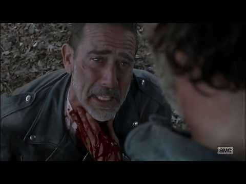Rick schlitzt Negan die Kehle auf! The Walking Dead Deutsch