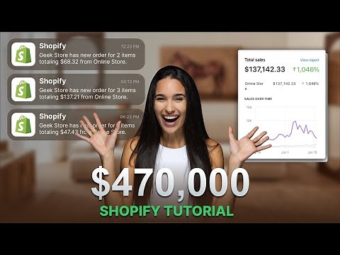 Shopify Tutorial: How To Build an E-commerce Business (My Secret Strategy Revealed)
