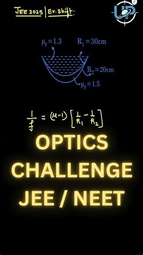 Optics Challenge: Sign convention #jeephysics #neetphysics