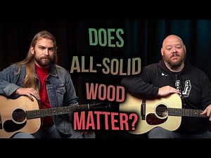 Does All Solid Wood Matter? | Martin 000-12e vs. 000-13e