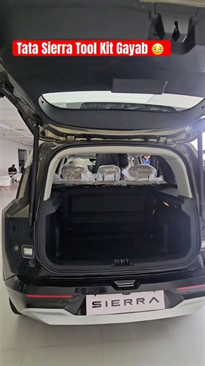 Tata Sierra Me Tool Kit Gayab 🫠 #tatasierra2025 #tatamotors