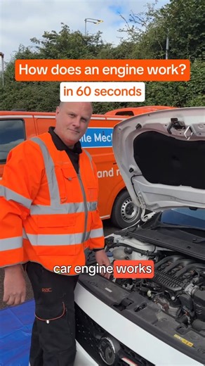 Ever wondered how a car engine works? Here's our explanation in 60 seconds 🚗 | RAC