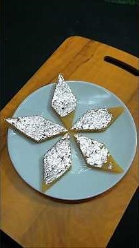 "Kaju Katli Recipe | Homemade Kaju Katli | Perfect Indian Sweet at Home"