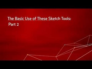 SolidWorks Sketch Tool Basics Part 2