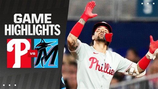 Phillies vs. Marlins Highlights
