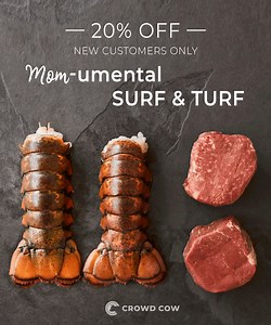 65 reactions | Get 20% Off Surf & Turf! Limited Time Offer for New Customers only through Mother's Day. | Crowd Cow | Facebook