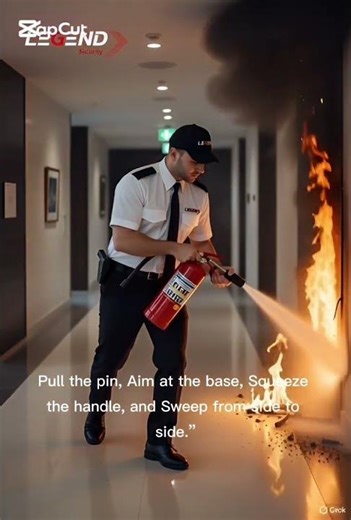 How to Use a Fire Extinguisher | PASS Method Explained 🔥#PASSMethod #FireSafetyTips #FireSafety