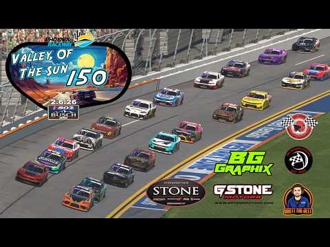 Valley Of The Sun 150 at Phoenix Raceway | Friday Night Bush Series | 802 iRacing League | Race #15