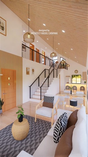 Minimalist 3-Bedroom 8x12m Loft-Type Small House