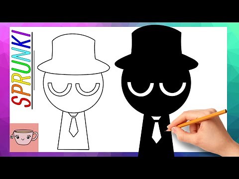 How To Draw Black from Incredibox Sprunki | Easy Drawing Tutorial