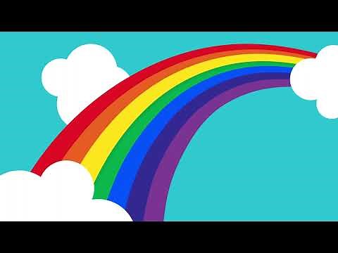 Colors of the Rainbow in English!