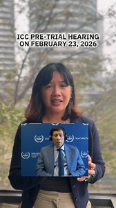 Ano ang mangyayari sa pre-trial hearing ni Duterte sa ICC? Naka-schedule na ng apat na araw sa February ang confirmation of charges hearing ni Duterte. Panoorin ang report ni Lian Buan para maintindihan kung ano ang mga ilalatag ng prosecution sa mga hearing na ito. | Rappler