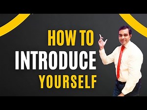 How to present Best Introduction | Intro in English | Introduce Yourself |@PDclassesManojsharma