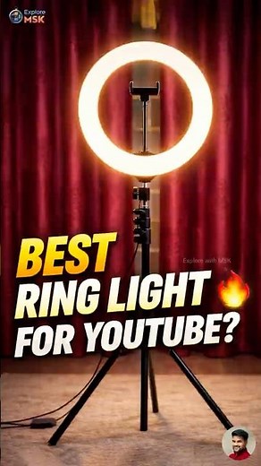 Best Budget LED Ring Light – DIGITEK DRL-14C 14″ Ring Light Review (YouTube, Vlogging & Makeup)