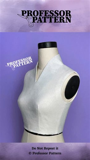 🇬🇧 High Neck collar tutorial ♥️ . I am not adding voice today to see how it goes. . Obviously you can find my voice on my website . Watch the full class with measurements on my website . Subscribe to my online academy for only £19 per month. . Lock the price before it goes up! . All the information on my website. Link in my profile. . 🇪🇸 Tutorial de cuello alto . Este video no tiene voz ya que no estoy seguro de si me gusta cuando me traducen la voz al español . Evidentemente puedes escuchar