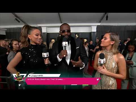 Rick Ross Red Carpet Interview | 2020 GRAMMYs