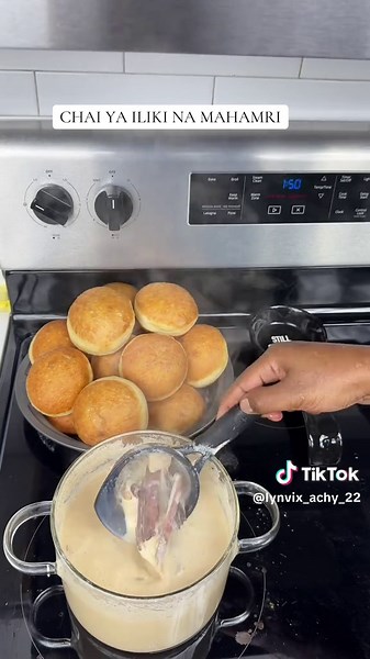 Chai tamu sana…RECIPE Ingredients; 1/3 cup sugar 1/2 cup water Cinnamon stick Ginger - 1/2 tsp 5 Cardamom pods Tea leaves (tsp madani chai) Milk - 500ml -On low heat add your sugar and stir slowly ... until melted and you see a color change . -Add your 1/3cup water (preferably hot) but doesn't matter stir still on low heat. -Add your spices (ginger ,cardamom, cinnamon, tea leaves. -On medium high heat let it cook for some 3/5 mins. -Then add your milk cover and let it cook! #mapishi #kenya #tanz