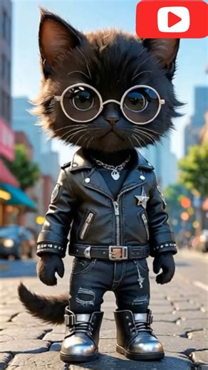 This Beautiful Kitten's Dance to a Motorcycle Song is Adorable!