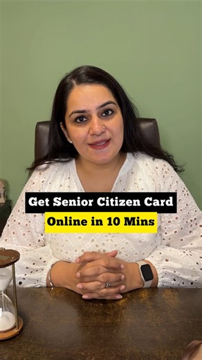 Gurleen Kaur Tikku on Instagram: "Senior Citizen Card Online Process ✅陸 1. Visit : https://www.india.gov.in 2. Search senior citizen card 3. Choose your state portal. 4. New User Registation : Register using Aadhaar Card 5. Log in & fill the form along with the documents required. 6. Fill the form & you will get your card at your place #reels #reelsindia #seniorcitizens #reelitfeelit #governmentofindia #gurleenkaurtikku #financialadvisor #hareepatti"