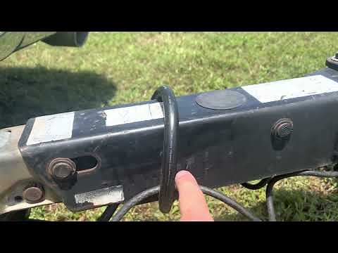 Fix your trailer with surge brakes to allow you to back up your boat!